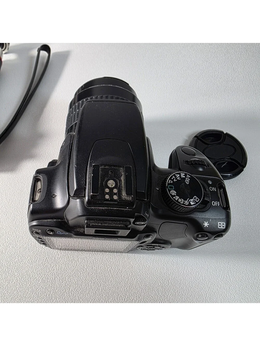 Canon EOS Digital Rebel XTi 400D DSLR 10.1MP EF 35-80mm Canon Lens Battery Card